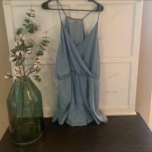 Chambray Romper